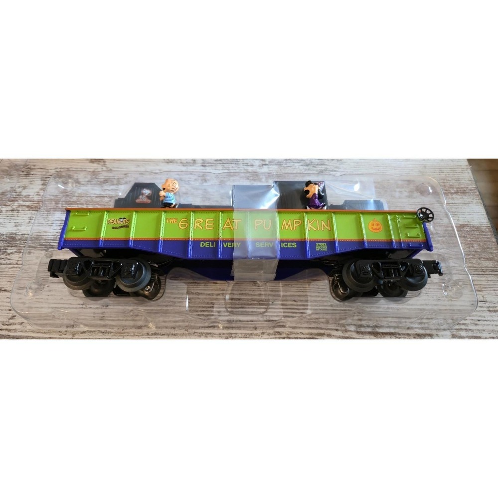 Lionel 6-37082 Peanuts Trick-or-Treat Animated Gondola O Gauge - NIB - Picture 4 of 15